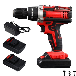 <span class=keywords><strong>Recargable</strong></span> taladro <span class=keywords><strong>de</strong></span> <span class=keywords><strong>percusión</strong></span> 21V <span class=keywords><strong>de</strong></span> doble velocidad destornillador eléctrico martillo eléctrico taladro eléctrico <span class=keywords><strong>de</strong></span> litio - Product Image 5