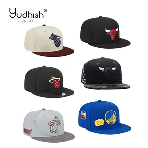 עיצוב חדש לגמר שיקגו מיאמי דנבר ל-32 קבוצות ספורט אמריקה - כובעי כדורסל NBA - כובע סנאפ באק MLB