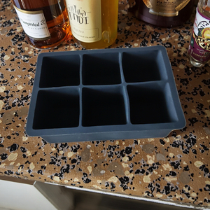 Phổ biến Stackable tái sử dụng sinh thái thân thiện sáu lỗ lớn <span class=keywords><strong>Silicone</strong></span> vuông <span class=keywords><strong>Ice</strong></span> <span class=keywords><strong>Cube</strong></span> khuôn Tủ đông khuôn mẫu - Product Image 3