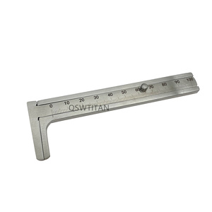 Calibrador Acetabulum <span class=keywords><strong>Auler</strong></span> Vernier 0-100mm, Regla de Medición de Diámetro y Longitud, Instrumento Quirúrgico Ortopédico - Product Image 4