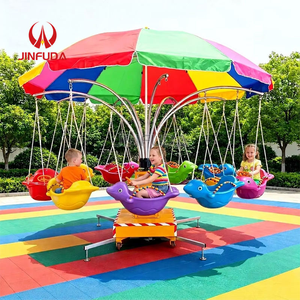 Nouvelle Conception Manège de Parc d'Attractions Cheval Balançoire Musicale pour Enfants Carrousel Électrique Balançoires pour Bébés à Vendre - Product Image 2