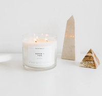 Personnalisé Luxueux 3 Bougie en cire de soja Cire d'abeille Nouveau Bocal en verre parfumé Bars de méditation Diwali Fabricants de bougies parfumées personnalisées