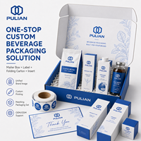 Boîte d'emballage personnalisée pour bière artisanale, boîte à courrier en carton ondulé avec insert pour bouteille, pour emballage cadeau de boissons de brasserie, vente en gros