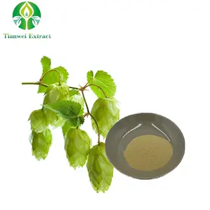 Manufacturer Supply Natural Supplement Hops Flower Extract 5%-98% Xanthohumol Powder