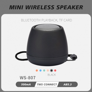 Haut-parleur Bluetooth FM de poche 5W, stéréo, mini, compact, portable, lecteur de musique sans fil, léger, audio de haute qualité - Product Image 6