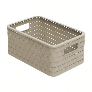 ROTHO <b>Storage</b> <b>Basket</b> Country A5 Plus 3 Pack <b>Rectangular</b> Woven Design For Organizing Home Use - Product Image 2