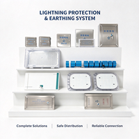 Boîte de jonction électrique JEMvolt, boîte de connexion multi-circuits pour la distribution d'énergie et la protection contre la foudre