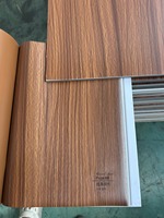 Usine sans couture imperméable à l'eau décoratif 5mm 8mm bambou charbon de bois placage de bois Pvc feuille de marbre cristal de carbone ardoise panneau mural