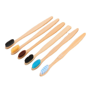 Brosse à dents jetable en bambou à poils souples avec manche en bambou, idéale pour la maison et les voyages, pour enfants et adultes – Meilleures ventes - Product Image 2