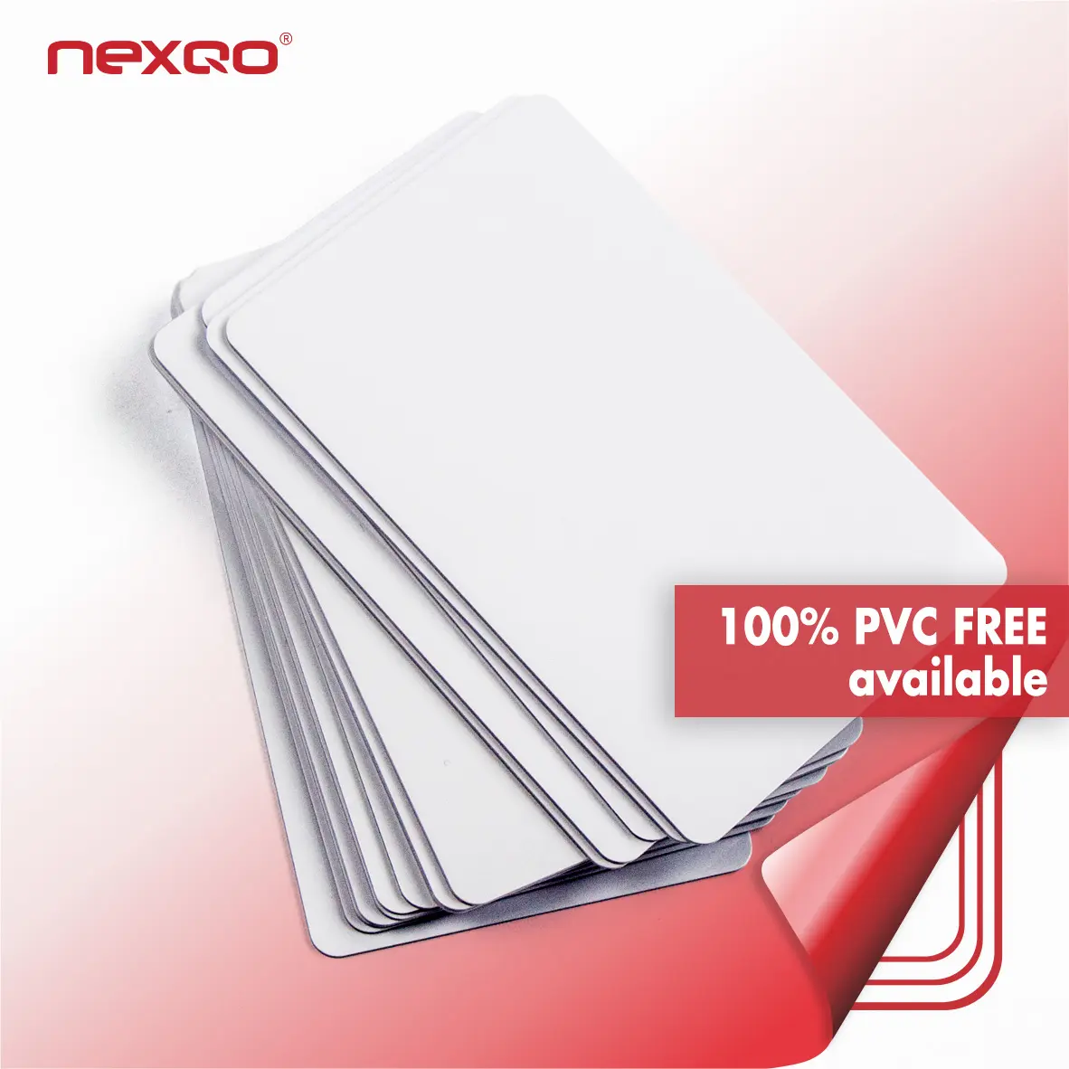 عالية الجودة للطباعة فارغة الأبيض بطاقة لمراقبة الدخول الذكية RFID بطاقة NFC
