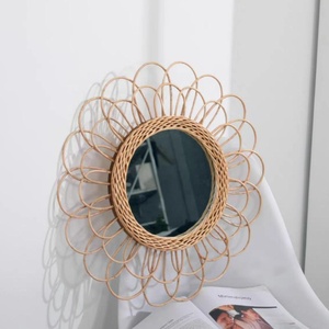 <span class=keywords><strong>Specchio</strong></span> da <span class=keywords><strong>Parete</strong></span> Decorativo Rotondo in Legno Stile Industriale Ins Hot Sunset, <span class=keywords><strong>Specchio</strong></span> in Rattan Personalizzato <span class=keywords><strong>per</strong></span> <span class=keywords><strong>Ingresso</strong></span> e Spogliatoio - Product Image 5