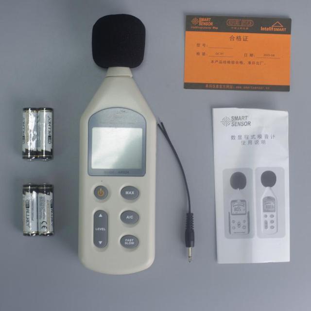 Tingoton 1012 Professional Plastic High Accuracy Sound Pressure Decibel Sound Level Meter Data Logger Noise Tester 31.5Hz-8KHz