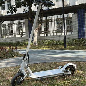 Trottinette électrique pliable ultra-légère de 16,8 kg avec bras oscillant indépendant avant et arrière, trottinette électrique portable pour adultes pour les trajets courts - Product Image 4
