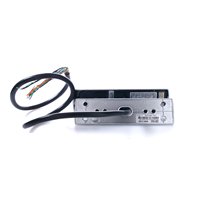 Clavier mécanique de contrôle d'accès autonome en métal mince MiTEC IP65 avec moniteur de porte et sortie de signal d'alarme
