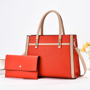 New Fashion Damen Handtaschen 2 Stück Luxus Leder Einkaufstaschen Set Trend Mode druck Damen Handtasche - Product Image 6