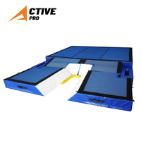 Tapis d'atterrissage standard pour lancer de perche en plein air, épais, en mousse absorbant les chocs, pour l'entraînement professionnel d'athlétisme
