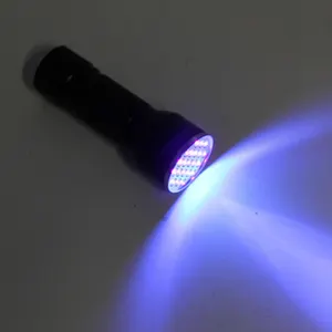 21pcs 395nm UV Aluminum Flashlight Scorpion Lamp Banknote Inspection Pet Urine High Quality Factory Hot Sell Torch