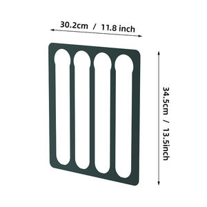 Support de <span class=keywords><strong>capsules</strong></span> <span class=keywords><strong>Nespresso</strong></span>, couleur noire, acier inoxydable, dosettes de café adhésives, support de <span class=keywords><strong>capsules</strong></span> <span class=keywords><strong>Nespresso</strong></span> Vertuo - Product Image 2