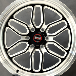 Rines Bibo 22x9.5 Forjados para Camioneta, 6 Estilos, Negro Fresado Cóncavo, 6x135 6x139.7 para F150 Silverado, 6 Birlos, Forjados para Camioneta Drag - Product Image 4