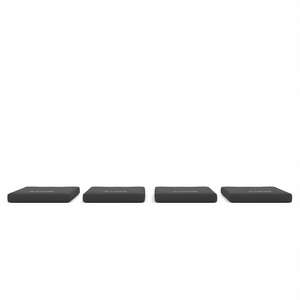 Cojines para Sillas de Exterior, 19.7"x19.7"x1.2", Tela Oxford, 4 Piezas, Cuadrados, Extraíbles, Lavables, para Jardín, para Todas las Estaciones - Product Image 1