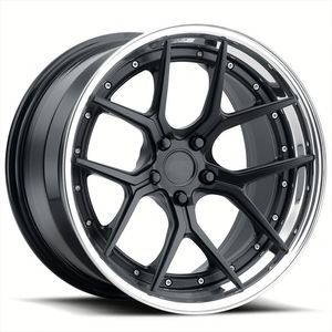 Rines KLS de Cinco Radios, 2 Piezas, Forjados, 5X112, 19, 20, 22, 23 Pulgadas para Corvette ZR1 C7 C6 Z06, Ferrari F12 TDF 458 Granturismo - Product Image 4