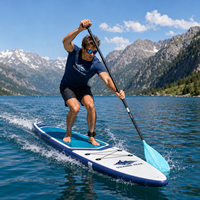 Pack SUP gonflable de tourisme prêt à l'emploi de 12'6 pieds avec accessoires complets