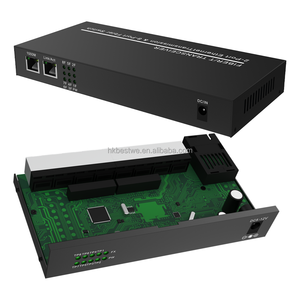 Conmutador de Fibra Óptica de Buena Calidad, 8 SC 2 100M RJ45, Conmutador Ethernet, Conversor de Medios - Product Image 4