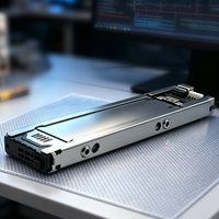 UNESTECH ST9313 Rak Mobile Enclosure SSD M.2 NVMe PCIe 4.0 yang Dapat Dilepas Dengan 1 X SlimSAS SFF-8654 4i
