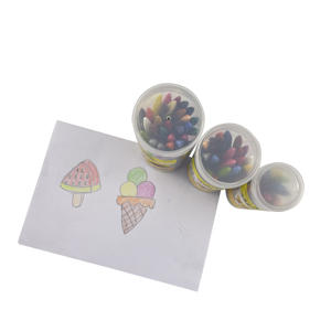 Crayons triangulaires colorés avec logo personnalisé, faciles à tenir, crayons soyeux pour enfants, cadeau pour garçons et filles, rentrée scolaire - Product Image 1