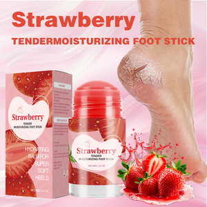 Crème pour les pieds à la fraise, <span class=keywords><strong>prix</strong></span> <span class=keywords><strong>de</strong></span> gros, pour pieds secs et gercés, hydratante, nourrissante, réparatrice <span class=keywords><strong>de</strong></span> la peau - Product Image 5
