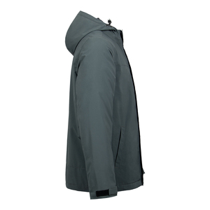 High Quality Custom Casual Men's Winter <strong>Jackets</strong> <strong>Grey</strong> Soft Shell Fleece Hood Thick Zip <strong>Waterproof</strong> Breathable Outdoor Wholesale - Product Image 5