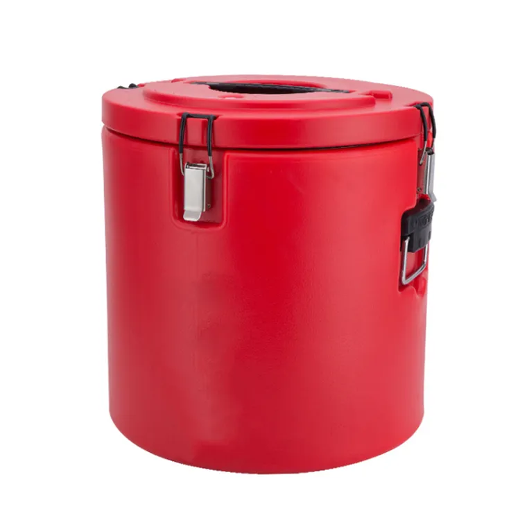 Insulation Barrel 10-60 Litres Stainless Steel Food foam cooler box Customized Kuyuan Red/blue/brown Coffee