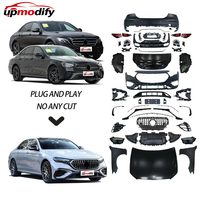 Kit de carrosserie de conversion pour modification automobile, mise à niveau au style W214 E53 pour Mercedes W213 2016-2023, pare-chocs avant et arrière, capot, pièces de voiture