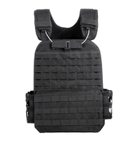 Gilet tactique porte-plaques à cadre externe réglable, léger, respirant et imperméable, capacité 20-36L, en Nylon et Polyester