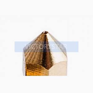 3D printer nozzle brass extrusion head MK8 accessories 175 02Material High quality brass Weight 2g Nozzle aperture 02 03 04 05 <strong>m</strong> - Product Image 2