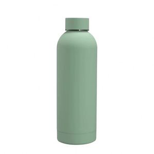 Botella de Agua de Acero Inoxidable de Doble Pared con Aislamiento al Vacío, de Alta Calidad, con Pintura de Goma Suave al Tacto, Libre de BPA, de Fábrica - Product Image 5