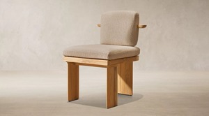 Ensemble de table à manger d'extérieur en teck, design minimaliste, meubles de patio durables - Product Image 6