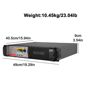 Ka1000 Stereo 1000 Watt 2-Kênh 4 Ohm Kim Loại Chuyên Nghiệp Ngoài Trời Khuếch Đại Công Suất - Product Image 6