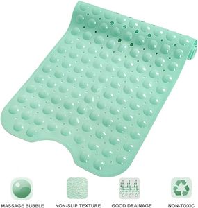 Tapis de bain et de douche en PVC avec envers antidérapant en caoutchouc, résistant à l'eau, adapté aux animaux domestiques, pour la maison et l'hôtellerie - Product Image 4
