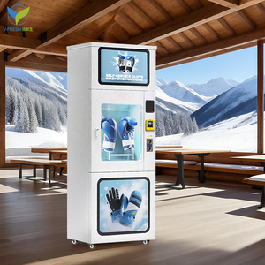 เครื่องจำหน่ายถุงมือทำความสะอาดแบบใหม่ VFresh พร้อมระบบฆ่าเชื้อด้วยแสง UV และหน้าจอสัมผัส สำหรับสถานที่สกีสาธารณะ - Product Image 6