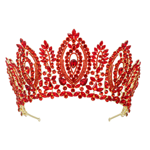 Diadème de luxe en cristal AB diadème couronne baroque bijoux de <span class=keywords><strong>cheveux</strong></span> de <span class=keywords><strong>mariage</strong></span> pour princesse pour anniversaire HP0196 - Product Image 5