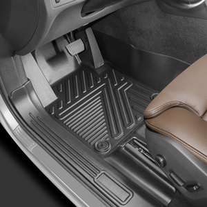 แผ่นรองพื้นรถยนต์กันลื่นแบบสากล ชุดพรมปูพื้นรถยนต์ TPE สำหรับ VOLVO XC60 ปี 2018 ขึ้นไป - Product Image 3