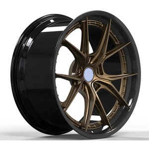 ล้อคาร์บอนไฟเบอร์ฟอร์จ น้ำหนักเบาพิเศษ ประสิทธิภาพสูง OEM 5x100 5x108 5x112 5x114.3 5x120 5x130 Porschee 911 GT3 <span class=keywords><strong>RS</strong></span> 997.2 991 - Product Image 2