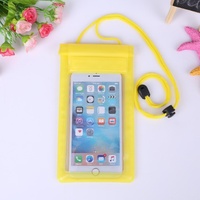 Funda Protectora Transparente para Teléfono con Cordón para el Cuello, Resistente al Agua, al Polvo y a los Golpes, con Logotipo Personalizado, Pintura UV, TPU+PC PVC, Protección de 360 Grados