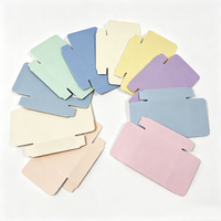 Boîte en carton pliable personnalisée et colorée, boîte en carton vierge multicolore, emballage de vente au détail, boîte cadeau en papier pour petits articles
