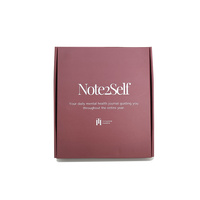 Carnet Journal de Haute Qualité, Agenda Quotidien, Journal de Santé Mentale, Impression Personnalisée, Carnet à Spirales avec Boîte Cadeau