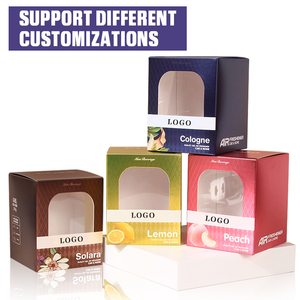 Thiết Kế Mới Biểu Tượng Tùy Chỉnh Làm Mát Không Khí Cửa Sổ Hộp Giấy Bong Bóng Tắm Bom Nến Bao Bì Hộp Với Cửa Sổ - Product Image 4