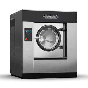 Lavadora Industrial Profesional de 80 kg, de Alta Resistencia, Comercial, de Carga Frontal, con Extractor, Eléctrica, con Calentamiento Eléctrico - Product Image 1