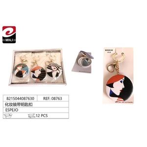 Makeup Mirror With Keychain 12 Pcs Compact Vanity Mirror For Women And Girls - Product Image 1