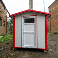 Poste de Garde à Conception Personnalisée en Panneaux Sandwich, Structure en Acier Léger, Imperméable et Durable, avec une Longue Durée de Vie